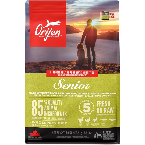 Orijen Senior Hundefoder – Optimal Foder til Ældre Hunde