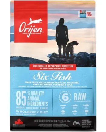 Orijen Six Fish Hundefoder til Voksne Hunde – Specialtilbud!