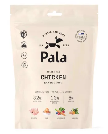 Pala Hundefoder med Kylling 400g - Sundt foder på tilbud