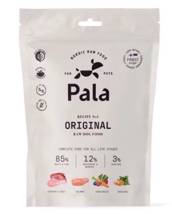 Pala Hundefoder Original Kylling, Laks & Okse 400g - Tilbud!