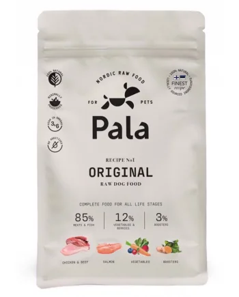 Pala Hundefoder Original med Kylling, Laks & Okse 1kg