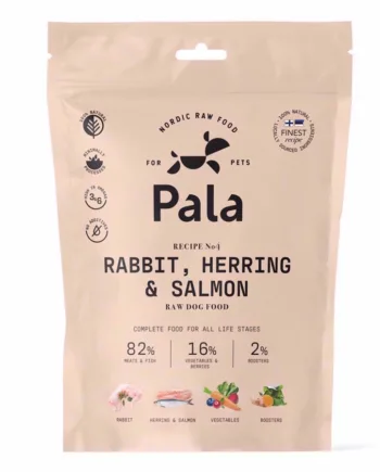 Pala Hundefoder med Kanin, Sild og Laks - 400g Kvalitet!