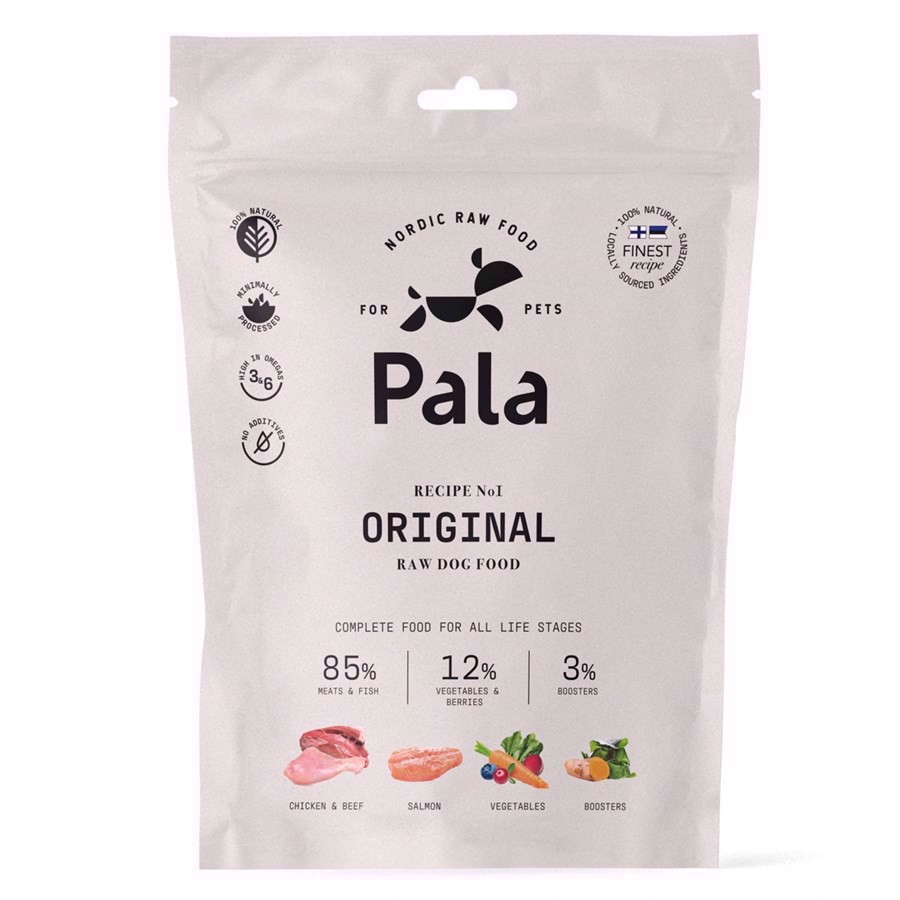 Pala Raw Hundefoder Original 400g - Naturlig hundenæring