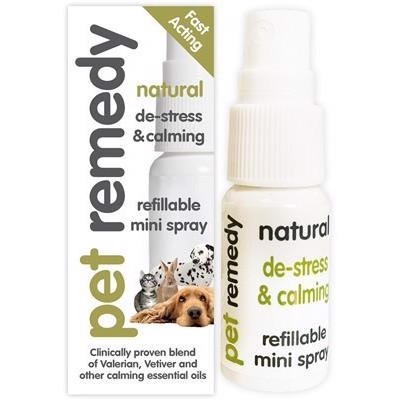 Pet Remedy Mini Beroligende Spray 15ml – Stresslindring til Kæledyr