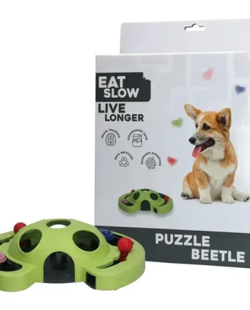 Puzzle Beetle – Interaktiv Slow Feeder til Hunde
