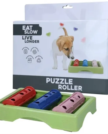 Sjov Puzzle Roller til Hunde – Madspil og Stimulering