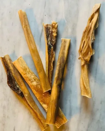 Sund Tørret Rådyrhud Snack til Hunde – 200g Belønning