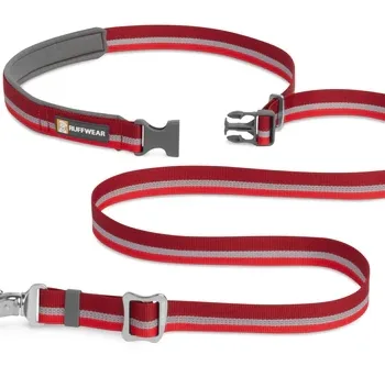 Ruffwear Crag Justerbar Hundesnor – Rød til Eventyr