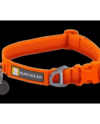 Ruffwear Front Range Halsbånd – Blaze Orange til Hunde