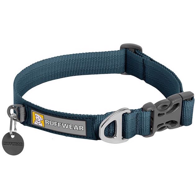 Ruffwear Front Range Halsbånd - Holdbart til Hunde, Blå Måne