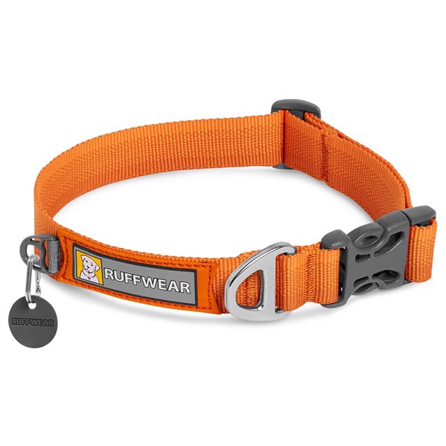 Ruffwear Front Range Halsbånd - Orange til hundeudflugter