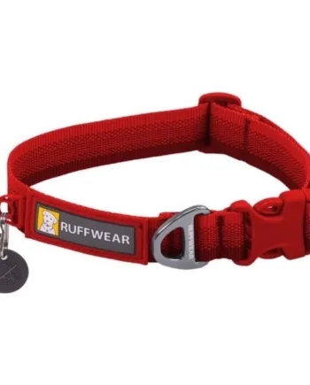 Ruffwear Front Range Halsbånd – Rød Canyon til hunde