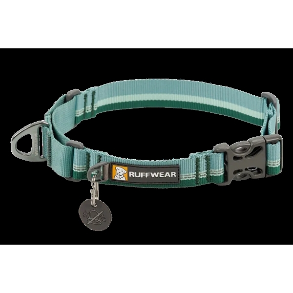 Ruffwear Web Reaction Halsbånd – River Rock Grøn til hunde
