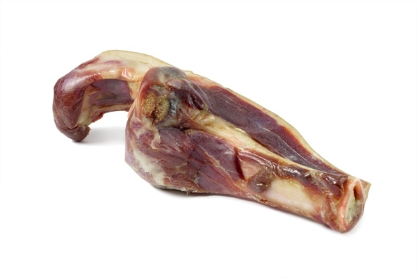 Serrano Halvskinke Knogle 220g – Sund Hundegodbid til Tygge!
