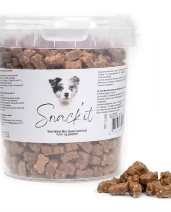 Snackit Mini Ben til Hunde - 500g Godbidder på Tilbud!