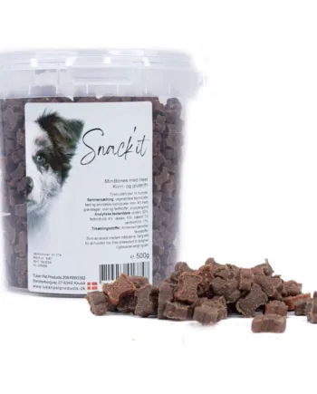 Snackit Mini Hesteben 500g – Lækre Hundegodbidder!