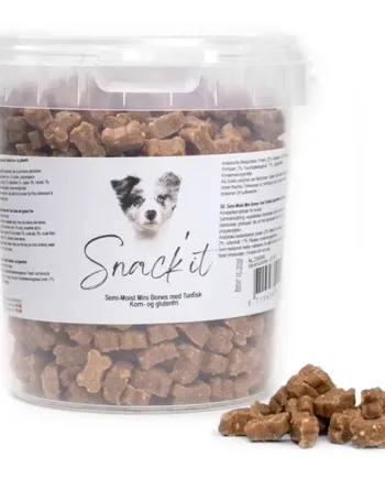Snackit Mini Ben med Tun 500g – Lækre Hundegodbidder