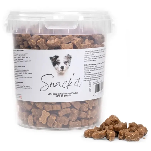 Snackit Mini Ben med Tun 500g – Lækre Hundegodbidder