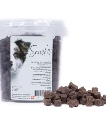 Snackit Mini Vildt Hundegodbidder 500g – Lækker Snack!