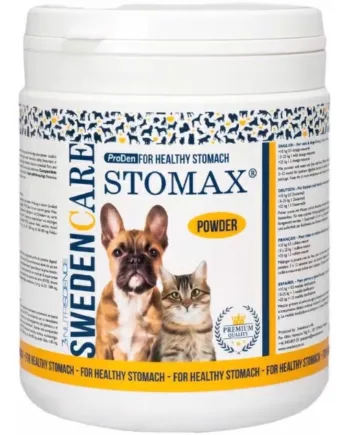 Stomax Præbiotiske Kostfibre til Hunde og Katte 200g - Tilbud!