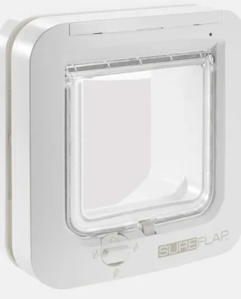 Sureflap Elektronisk Kattelem med Chip – Hvid Tilbud!