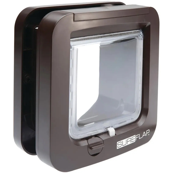 Sureflap Elektronisk Kattelem med Chip - Brun Tilbud!