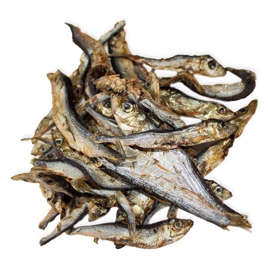 Sunde Tørrede Fiskesnacks til Hunde og Katte – 100g