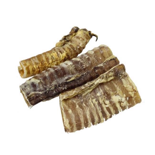 Tørrede Oksestruber – Sund Snack til Hunde! 200g