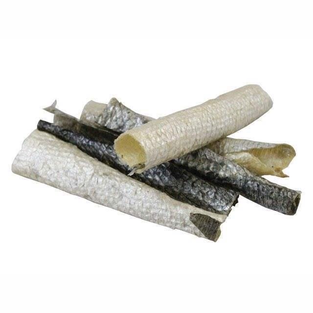 Tørret lakseskind - Sund omega-snack til hunde 50g