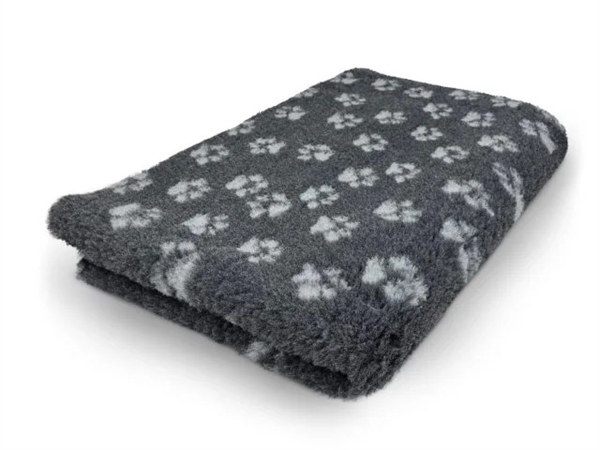 Vetbed Non-slip Tæppe 100x150 Antrasit til Hunde - Komfort!