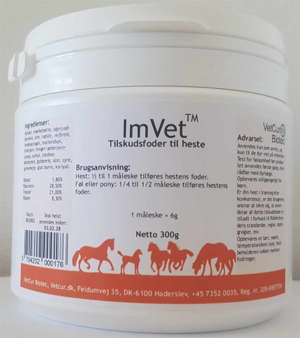 Økologisk Kosttilskud til Heste - 300g Tilbud!