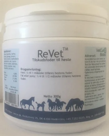 Vetcur Sundhedspulver til Heste - Kvalitetstilskud 300g