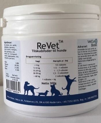 Vetcur Ledpulver til Hunde – Styrk Ledhelsen 300g
