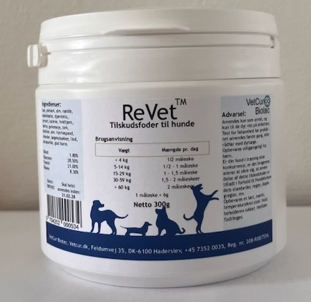 Vetcur Ledpulver til Hunde – Styrk Ledhelsen 300g