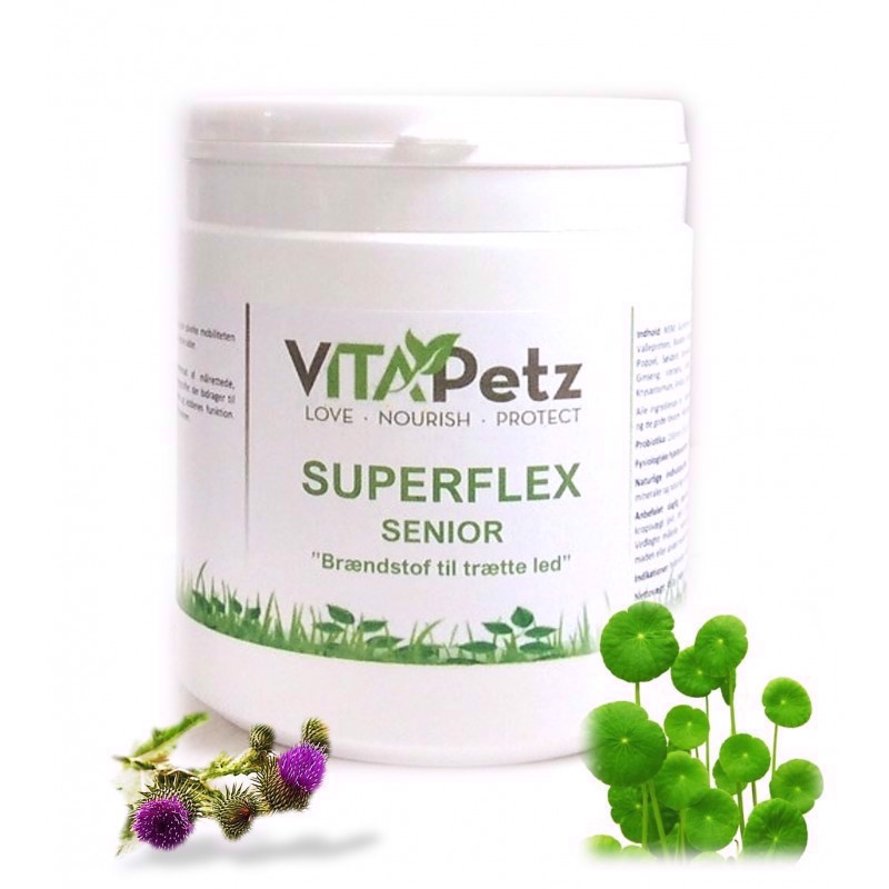 Vitapetz Superflex Senior 150g – Sundhed til ældre hunde