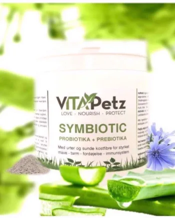 Vitapetz Symbiotic 125g – Probiotisk Hundetilskud til Sundhed
