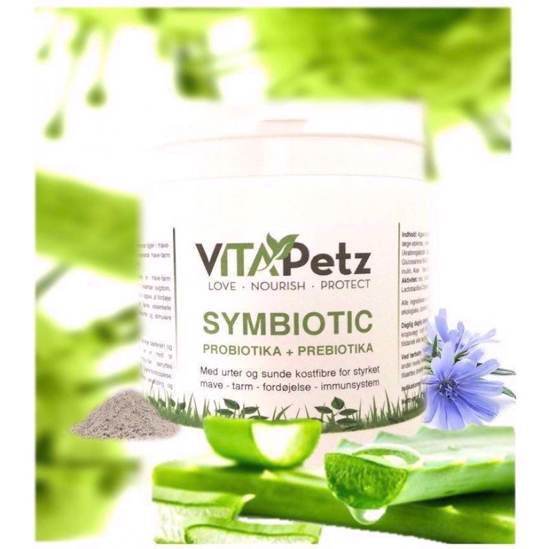 Vitapetz Symbiotic 125g – Probiotisk Hundetilskud til Sundhed