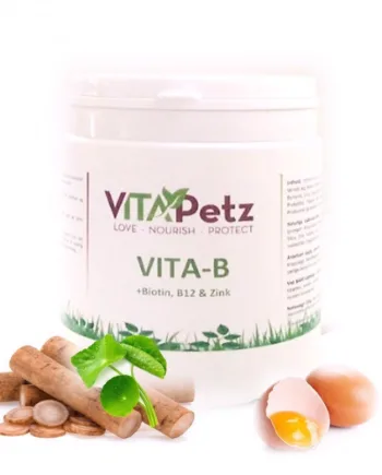 Vitapetz Vita-B Biotin & Zink 350g – Sund hundesundhed