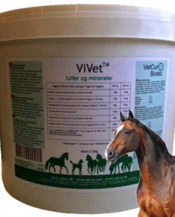 Vivet Urtemineral Fodertilskud til Heste - Optimal Velvære