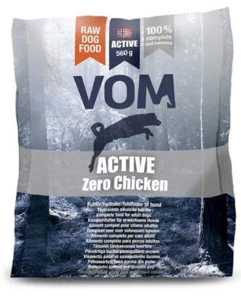 Vom Active Zero Kylling Kødboller 560g - Allergivenligt Hundefoder