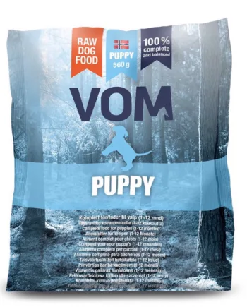 Vom Puppy Kødboller 560g – Sundt Foder til Hvalpe