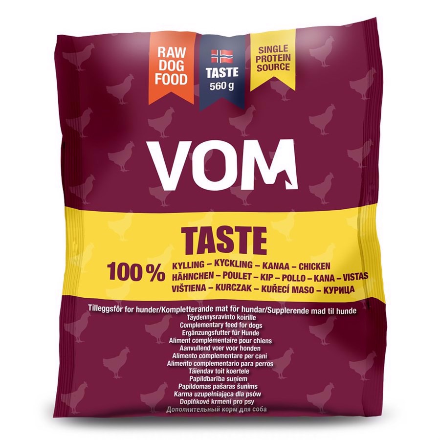 Vom Taste Kylling Kødboller til Hunde 560g – Fantastisk Tilbud!