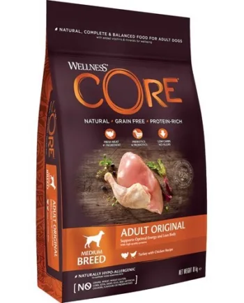 Wellness Core Hundefoder til Mellemracer 10 kg - Fantastisk Tilbud!