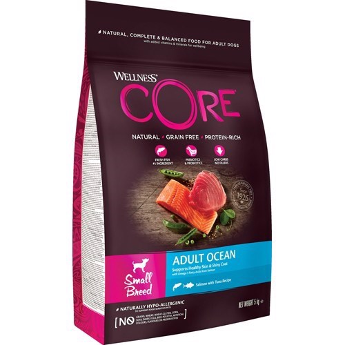 Wellness Core Hundefoder til Små Racer – Ocean Mix