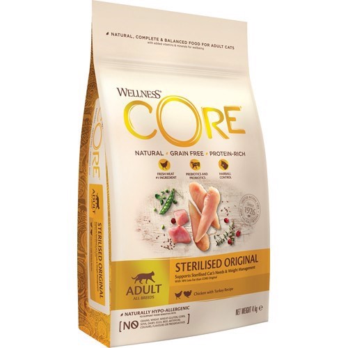 Wellness Core Kattemad til Steriliserede Katte - Sundhedsfokus