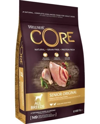 Wellness Core Senior Hundefoder 10 kg – Fantastisk Tilbud!