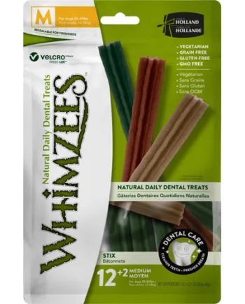 Whimzees Stix til hunde – Naturlige tyggeben 14 stk