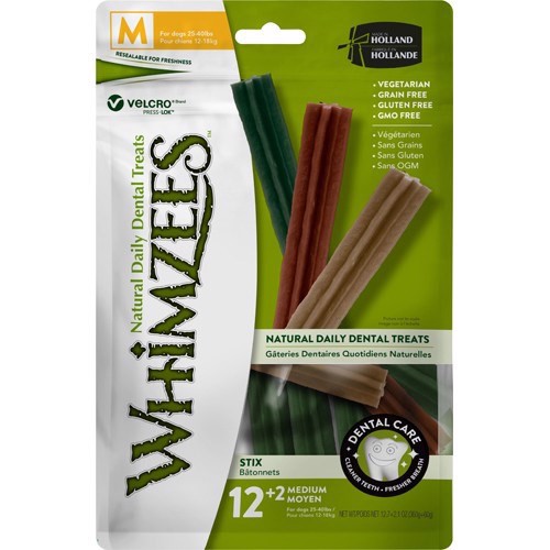 Whimzees Stix til hunde – Naturlige tyggeben 14 stk
