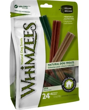 Whimzees Stix - Veganske Tyggeben til Sund Mundhygiejne