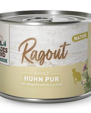 Wildes Land Kattemad Kylling Ragout 180g – Sundt Foder til Katte